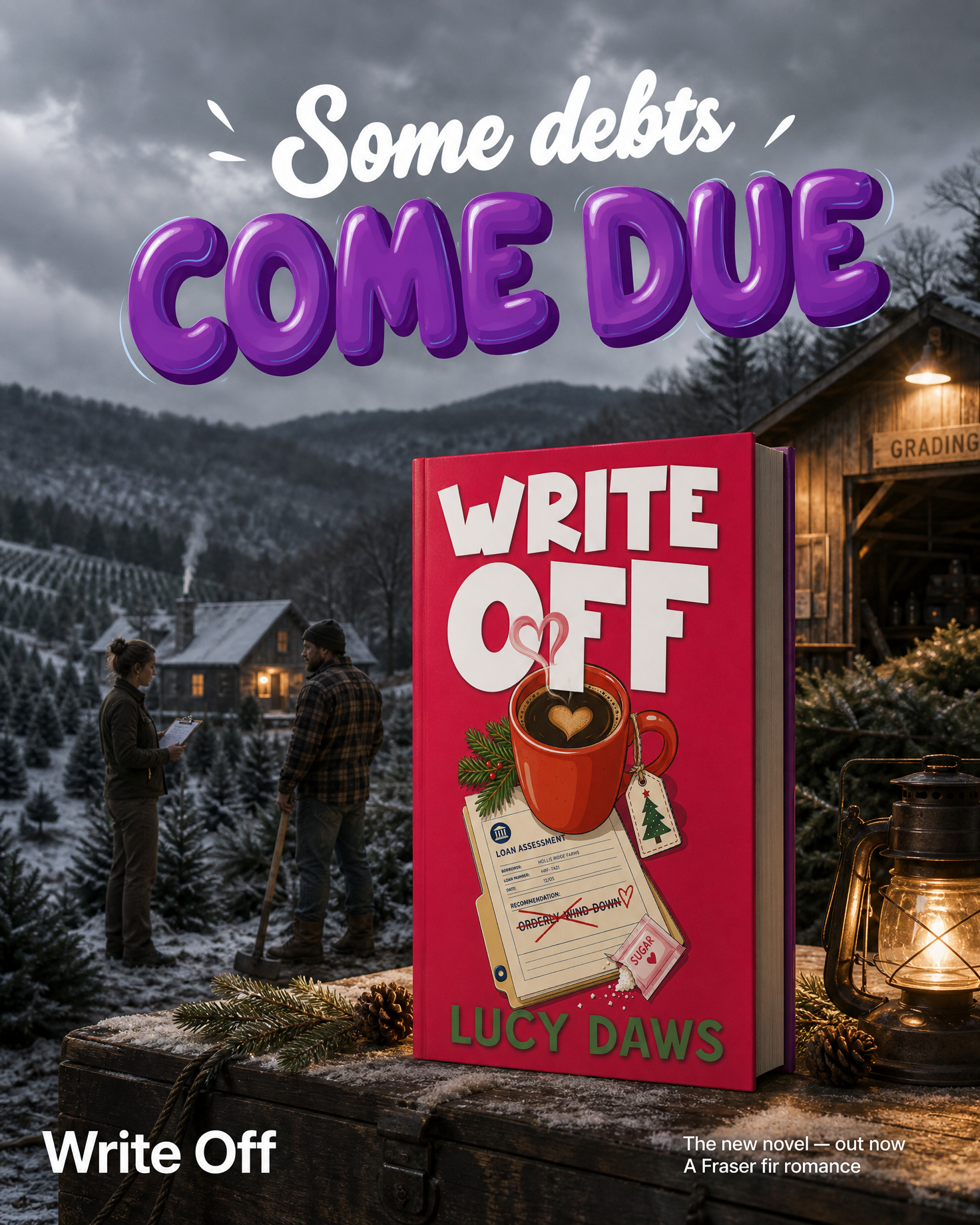 Ad creative sized for Meta, generated from a pen-name manuscript